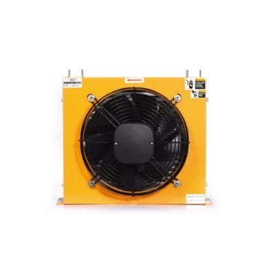 Aluminium wynkoeler oaljekoeler loftkompressor oaljekoeler waarmtewikseler Hydraulyske fan oaljekoeler radiator mei 24v fan