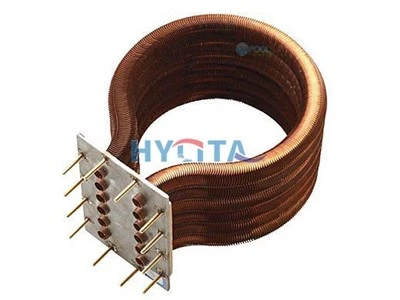Koper Finned Tube Vacuum Furnace Heat Exchanger